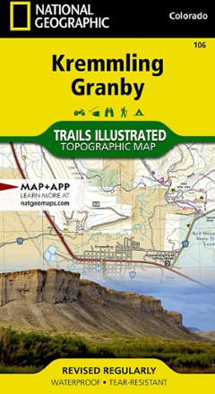 National Geographic Kremmling / Granby Topographic Map