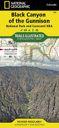 Black Canyon of the Gunnison Topographic Map