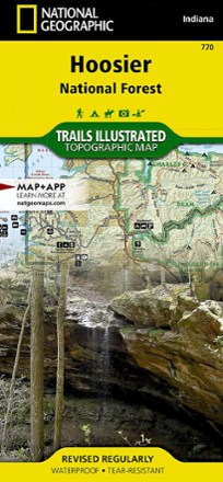 National Geographic Hoosier National Forest Trail Map