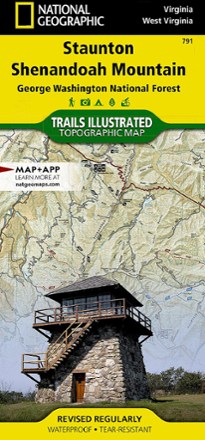 Staunton / Shenandoah Mtn Topographic Map