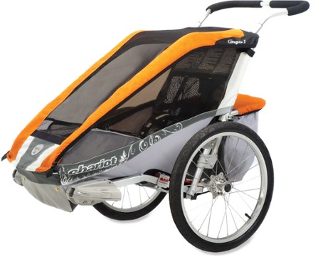 thule single bike trailer