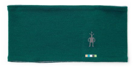 Merino 250 Reversible Headband Emerald Green One Size