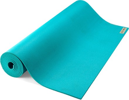 teal yoga mat