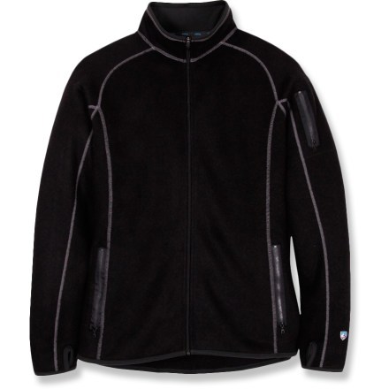 kuhl full zip sweater