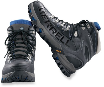 merrell leather hiking boots