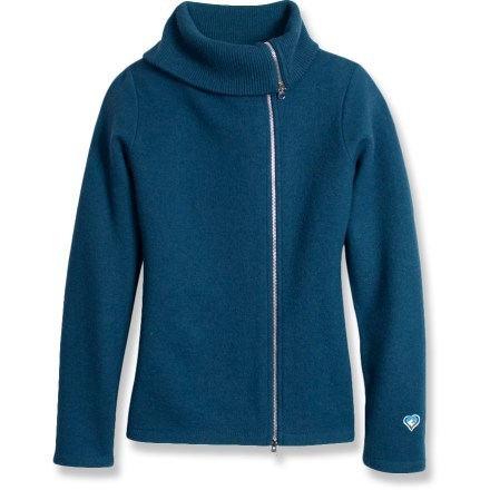 kuhl merino wool full zip