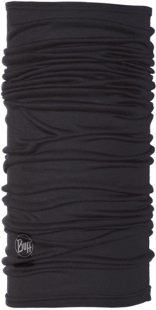Bandeau Buff Midweight Merino Wool Graphite Multi Stripes
