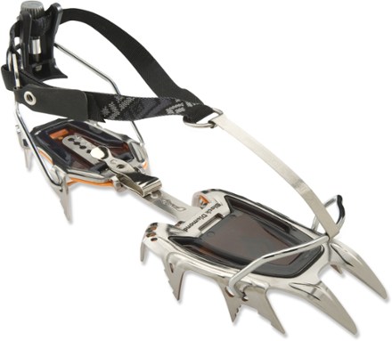 Below is the newest version of Black Diamond Sabretooth Pro Step-In Crampons with ABS Plates