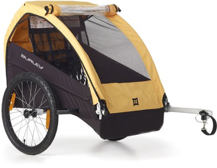 burley bee double bike trailer