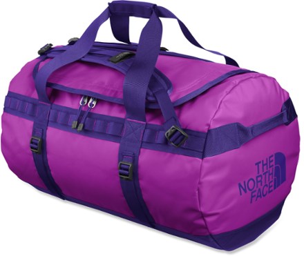 North face duffel bag purple outlet