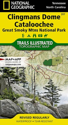 Clingmans Dome / Cataloochee Topographic Map