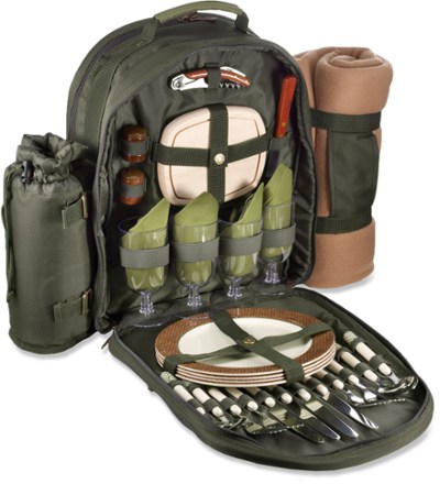 Picnic At Ascot Eco Picnic Backpack with Blanket for Four | REI Co-op