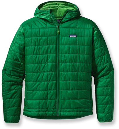 patagonia nano puff hoody green