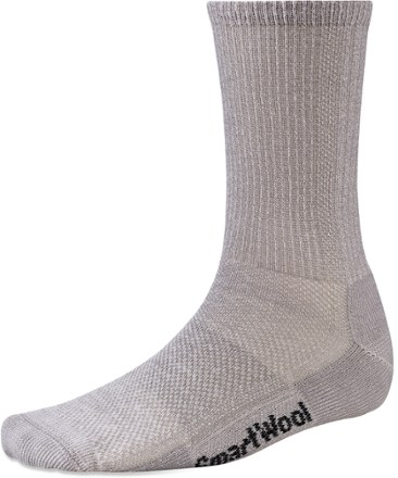 Hiking Ultra Light Crew Socks Men s Medium Grey M