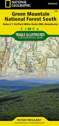 Green Mountain National Forest South Topographic Map