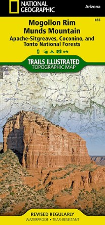 Mogollon Rim/ Munds Mountain Topographic Map