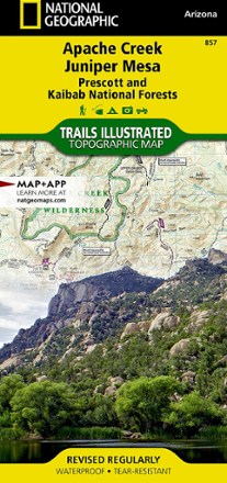 Apache Creek / Juniper Mesa Topographic Map