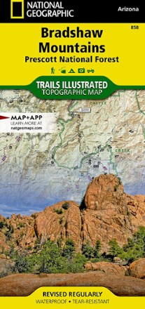 Bradshaw Mountains Topographic Map