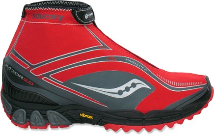 saucony progrid razor trail running shoes