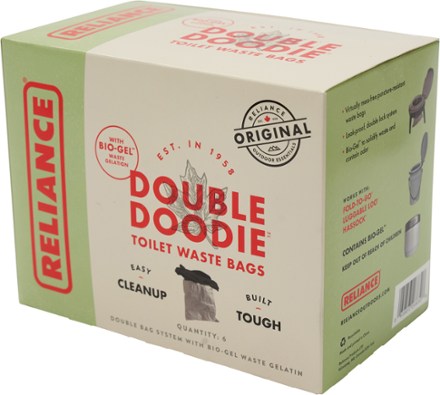 Reliance Double Doodie Waste Bags with Bio-Gel