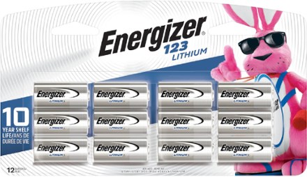 CR123 Lithium Batteries - Package of 12