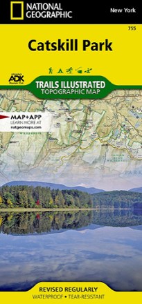 Catskill Park Trail Map