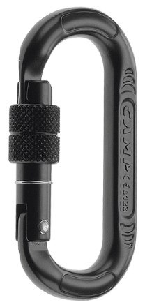 Mousqueton acier à vis Oval pro lock 1455 Camp