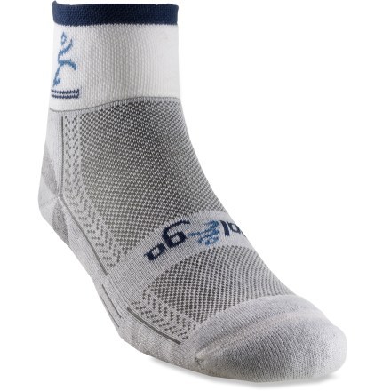 Below is the newest version of Balega Enduro Quarter Socks