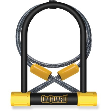 Onguard Pitbull Mini Dt 8008 OnGuard Bulldog DT U-Lock With Cable