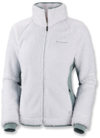 columbia fluffy fleece jacket