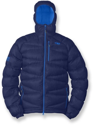 men's incandescent down hoody