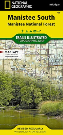 Manistee South Topographic Map