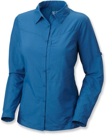 mountain hardwear women's long sleeve shirt