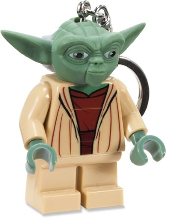 LEGO Yoda Minifigure LED Keychain Light REI Co-op