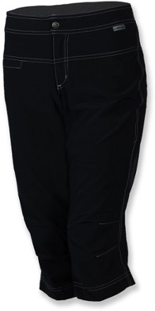 plus size padded bike capris
