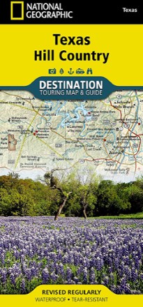 Texas Hill Country Destination Touring Map and Guide