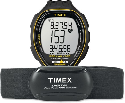 timex heart rate monitor watch with chest strap