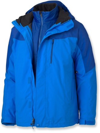 mens peacoat with hood