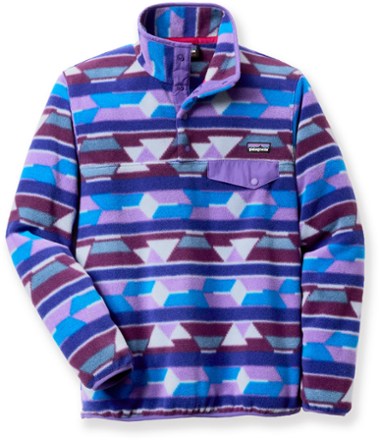 patagonia patterned fleece womens
