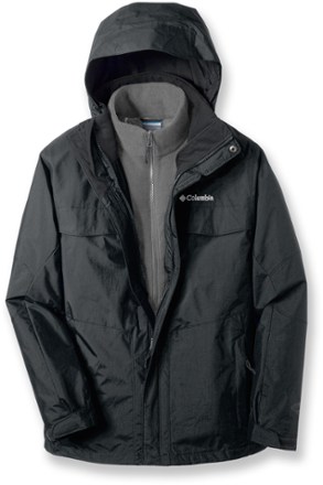 columbia men's bugaboo interchange oh ot jacket black