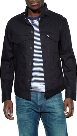 Top 73+ imagen levi’s commuter jacket black