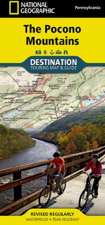 The Pocono Mountains Destination Touring Map & Guide