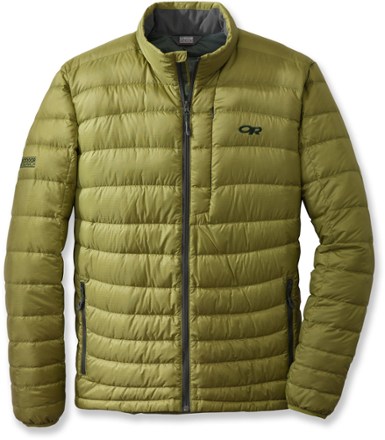 Transcendent Down Sweater Jacket Men s Hops Evergreen L