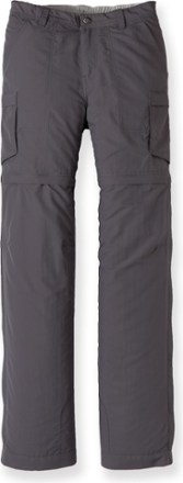 woman within convertible cargo pants