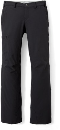 REI Pants Womens 8 Petite Hiking Double Roll-Up Stretch 32X29 Black  Lightweight