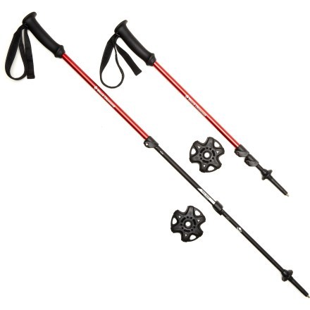 trail back trekking pole