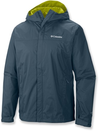 columbia men's packable rain jacket