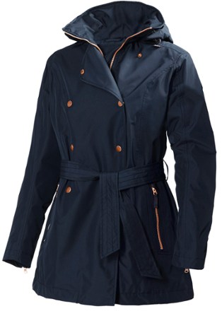 helly hansen women's welsey ii trench coat