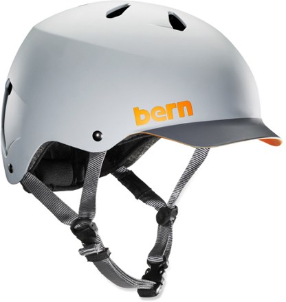 Bern Watts EPS Mens Bike Cycle Skate Helmet Satin Grey S-M L-XL XXL-XXXL 