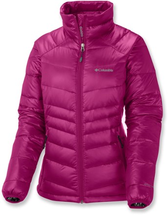 columbia women's gold 650 turbodown radial mid jacket